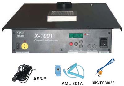X-1001 High Power SMT Under board Pre-heater